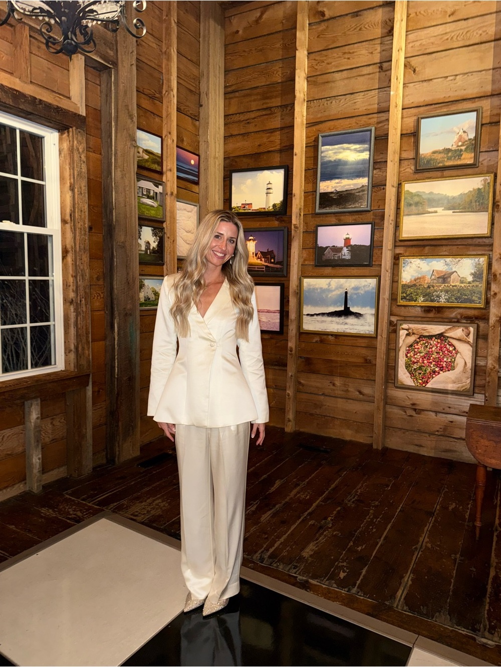 Ivory Single-Button Blazer - Picture 3 of 6